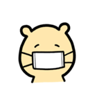 くまさんのいろんな顔スタンプ（個別スタンプ：24）