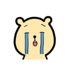 くまさんのいろんな顔スタンプ（個別スタンプ：34）