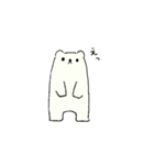 シロクマくんとペンギンくん（個別スタンプ：7）