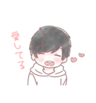 重い想いの恋人同士.（個別スタンプ：23）