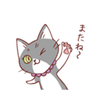 猫のまゆちゃん（個別スタンプ：12）