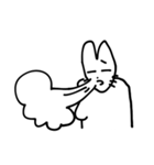 社会にのまれている（個別スタンプ：4）