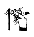 社会にのまれている（個別スタンプ：28）