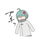 そでが長い少女（個別スタンプ：4）