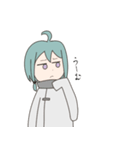 そでが長い少女（個別スタンプ：10）