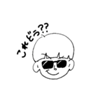 おかっぱクン（個別スタンプ：3）
