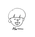 おかっぱクン（個別スタンプ：8）