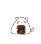 ねこくるーおにぎりバージョンー（個別スタンプ：14）