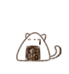 ねこくるーおにぎりバージョンー（個別スタンプ：20）