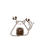 ねこくるーおにぎりバージョンー（個別スタンプ：36）