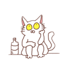 ねこねこちゃんちゃん（個別スタンプ：6）