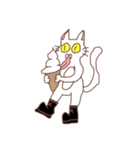 ねこねこちゃんちゃん（個別スタンプ：8）