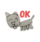 ゆるイラストの動物たち（個別スタンプ：5）