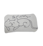 卒業できないウサギ（個別スタンプ：16）