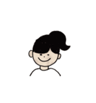 女の子とゆかいな動物（個別スタンプ：10）
