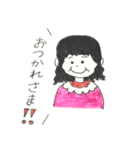 女の子とゆかいな動物（個別スタンプ：30）