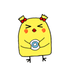 可愛いひよこ,私の名前は Acho（個別スタンプ：9）