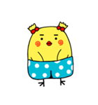 可愛いひよこ,私の名前は Acho（個別スタンプ：16）