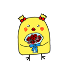 可愛いひよこ,私の名前は Acho（個別スタンプ：20）