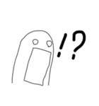 まるがおの非日常（個別スタンプ：4）