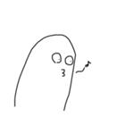 まるがおの非日常（個別スタンプ：13）