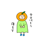 女の子とどうぶつとおいしい食べものたち（個別スタンプ：6）