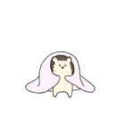 女の子とどうぶつとおいしい食べものたち（個別スタンプ：23）