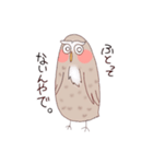 フクロウのぴゆー（個別スタンプ：1）