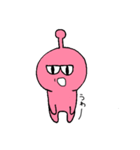 ぴんくの宇宙人（個別スタンプ：5）