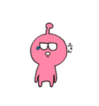ぴんくの宇宙人（個別スタンプ：36）