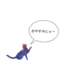 黒猫スタンプ 1（個別スタンプ：2）