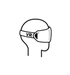 VR スタッフ（個別スタンプ：1）