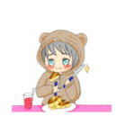くまふーどすたんぷ（個別スタンプ：6）