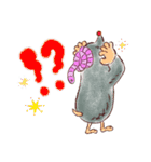 愛らしいもぐらくんの日常（個別スタンプ：8）