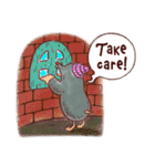 愛らしいもぐらくんの日常（個別スタンプ：10）