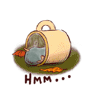 愛らしいもぐらくんの日常（個別スタンプ：32）