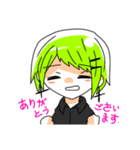 アシメくんすたんぷ（個別スタンプ：5）