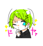 アシメくんすたんぷ（個別スタンプ：15）