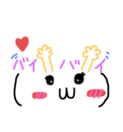 ⸜❤︎⸝‍文字☺︎ら行〜わ行（個別スタンプ：1）