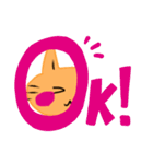 いつも笑顔の猫april（個別スタンプ：13）