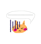 いつも笑顔の猫april（個別スタンプ：21）