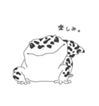 モノトーンな動物たち（個別スタンプ：23）