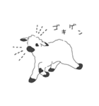 モノトーンな動物たち（個別スタンプ：24）