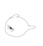 モノトーンな動物たち（個別スタンプ：25）
