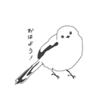 モノトーンな動物たち（個別スタンプ：30）