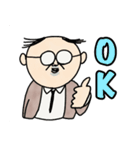 オヤジ＆ママ公式LINEスタンプ（個別スタンプ：16）
