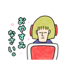 オヤジ＆ママ公式LINEスタンプ（個別スタンプ：21）