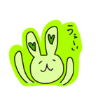 ほんわかラビッツ（個別スタンプ：4）