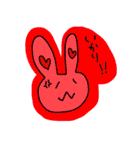 ほんわかラビッツ（個別スタンプ：5）