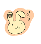 ほんわかラビッツ（個別スタンプ：9）